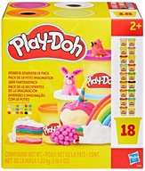 PLAY-DOH Imagination Gyurma 18 db-os utántöltő tubus G0522
