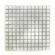 Mozaika-plast: AL 9309, kocka, strieborná, lesk