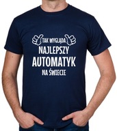 koszulka NAJLEPSZY AUTOMATYK prezent