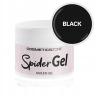 Gél na zdobenie Cosmetics Zone Spider Gel Black