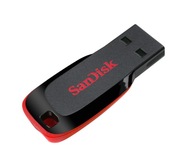 Sandisk Pamięć USB 2.0 Cruzer Blade 128GB czarny
