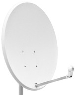 Antena satelitarna czasza CORAB 80cm biała