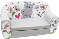 DELSIT- Mini sofa, kanapa rozkładana dla dziecka