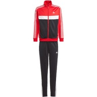 152cm Detská tepláková súprava adidas Essentials 3-Stripes Tiberio Track Suit červená