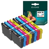 16 db 604 XL tintapatron Epson XP-2200, XP-2205, XP-3200, XP-3205, XP-4200 nyomtatókhoz