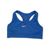Stanik sportowy damski top niebieski Nike S