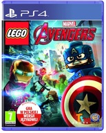 LEGO MARVEL Avengers PS4 PL IronMan Hulk Loki Thor