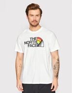 The North Face T-Shirt Pride NF0A5J9H Biały Regular Fit rozmiar XL
