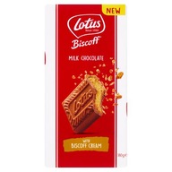 LOTUS BISCOFF SPREAD MILK MLECZNA CZEKOLADA Z KREMEM CIASTECZKOWYM 180G