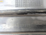 side grid of a bumper left side Audi A4 B8 2009 8KD807681