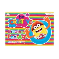 Výkresový blok A4/20k biely Play-Doh STARPAK 453898