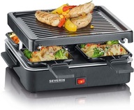 GRILL ELEKTRYCZNY SEVERIN RG 600W GRILL RACLETTE SEVERIN DLA 4 OSÓB IMPREZA