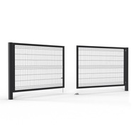 Dvoukřídlá vjezdová plotová brána CLASSIC LIGHT