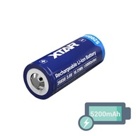 Akumulator litowo-jonowy XTAR typ 26650 3,6V 5200mAh z zabezpieczeniem