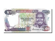 Banknot, Zambia, 100 Kwacha, 1991, UNC(65-70)