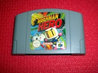 BOMBERMAN HERO NINTENDO N64 IDEALNA jak SUPER MARIO ORYGINAŁ !