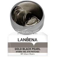 LANBENA żelowe płatki pod oczy GOLD BLACK PEARL