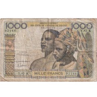 Banknot, Kraje Afryki Zachodniej, 1000 Francs, Und