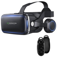 Okulary gogle 3D VR Shinecon VR 10 2019 Słuchawki + Pilot