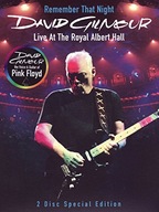 DVD David Gilmour Remember That Night