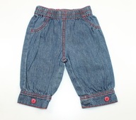 GEORGE letné šortky jeans 0-3 m-ce 56-62 cm