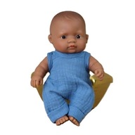 Ubranko Spodenki muślinowe Blue dla lalki Miniland 21 cm