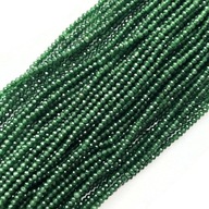 361- Jadeit Pneumatika Faset 4x3mm-Šnur c.zielony