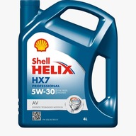 Motorový olej Shell Helix HX7 Pro AV 5W30, 4 l