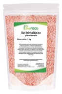 DeliFOOD Sól himalajska granulowana różowa ziarnista 1000 g