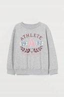 CIEPŁA BLUZA ATHLETE H&M 110/116