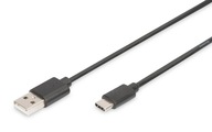 Kabel USB 2.0 DIGITUS HighSpeed Typ USB C/A M/M cz