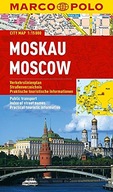 MOSCOW MOSKWA PLAN MARCO POLO - LAMINOWANY