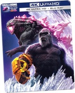 Godzilla a Kong. Nové impérium, Blu-ray + 4K Blu-ray. Steelbook