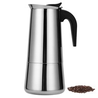 Ekspres do kawy ze stali nierdzewnej, 6 filiżanek kawy, 300 ml, HDeye