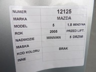 Mazda 5 motorhaube 1,8B