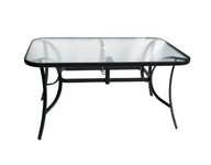 Záhradný stôl XT1012T | priehľadné sklo ZWT-150