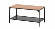 IKEA FJALLBO Konferenčný stolík, čierny, 90x46 cm
