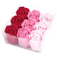Voňavé ruže KVETY MYDLOVÁ BOX na darček k narodeninám darček vianočný zdobenie