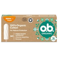 O.B. Organic Super tampóny 16ks.