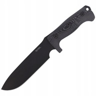 Nóż LionSteel M7 Drop-Point Micarta Black Blade z kaburą