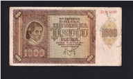 BANKOVKA CHORVÁTSKO – 1000 kuna – 1941 rok