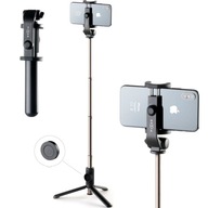 Uchwyt selfiestick, bluetooth statyw kijek, Fixed + tripod, ze statywem