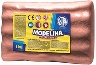 Modelína 1 kg mléčná čokoláda Cukrářská zábava