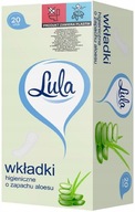 Lula Hygienické vložky Vôňa Aloe 20 Ks