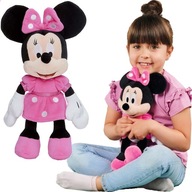 MASKOTKA MYSZKA MINNIE MINI RÓŻOWA SUKIENKA 35CM PLUSZAK DISNEY PRZYTULANKA