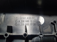 armrest rear rear part MERCEDES SL R230 W230