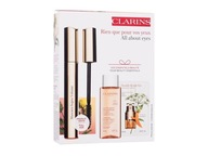 Clarins Mascara Supra Volume Tusz 8ml + Płyn Micelarny + Serum Pod Oczy