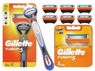 MASZYNKA DO GOLENIA GILLETTE FUSION 5 + 6 OSTRZY