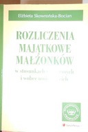 Rozliczenia majątkowe małżonków