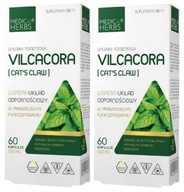 Medica Herbs Vilcacora Cat's Claw Mačací pazúr 2x60kaps. Odolnosť Kĺby